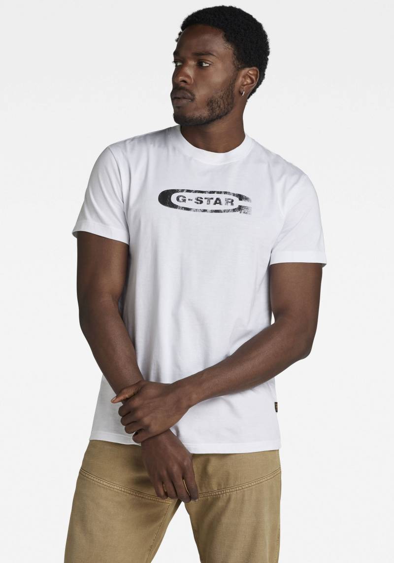 G-Star RAW T-Shirt »Distressed old school logo« von G-Star RAW