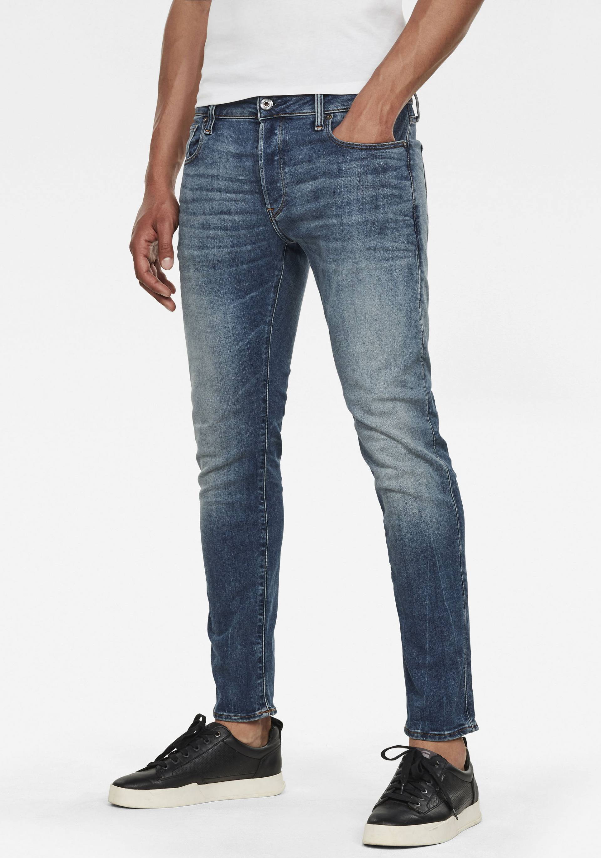 G-Star RAW Slim-fit-Jeans »3301 Slim«, mit toller Waschung und Elasthan von G-Star Raw