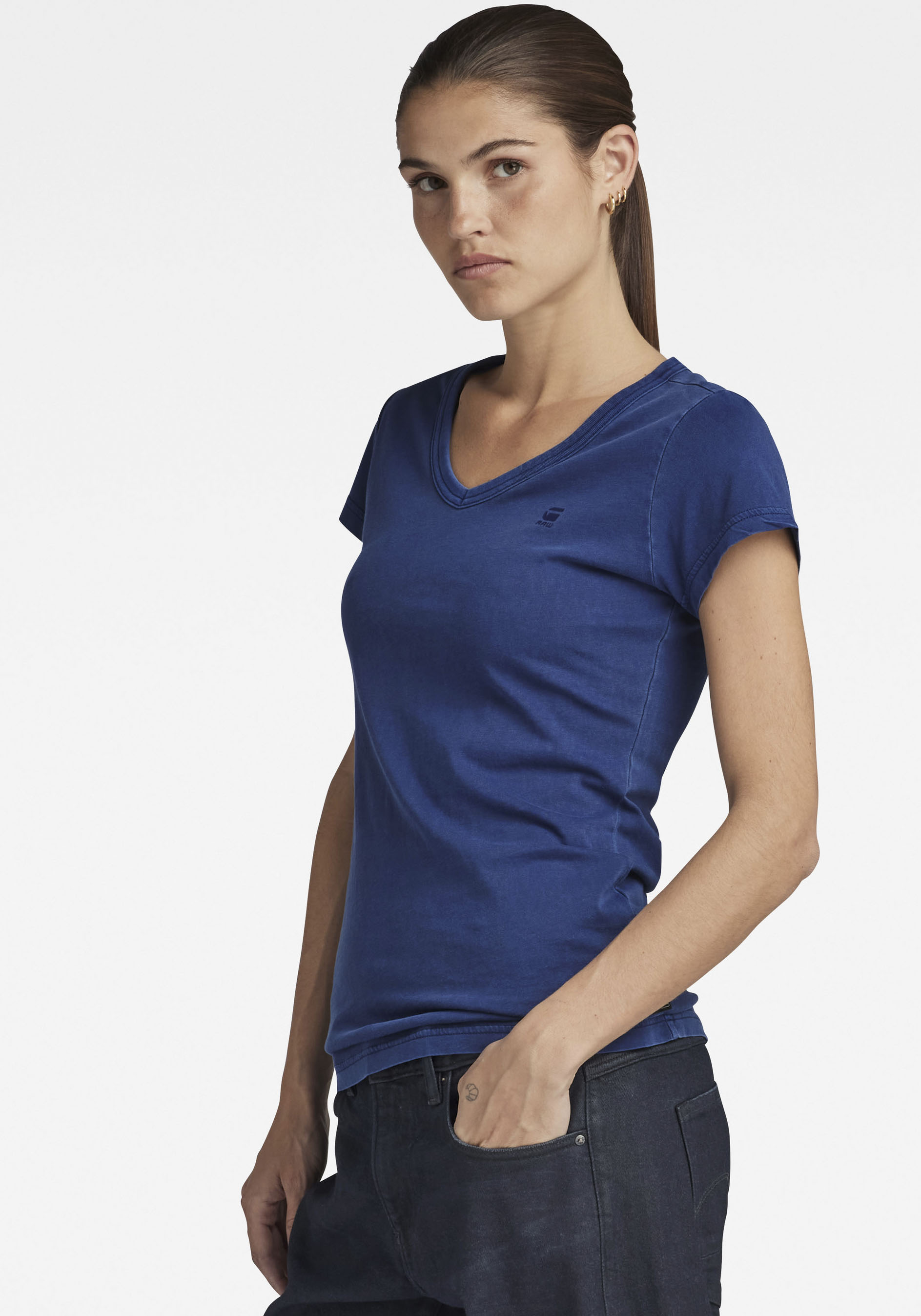 G-Star RAW V-Shirt »Eyben Slim Top« von G-Star Raw