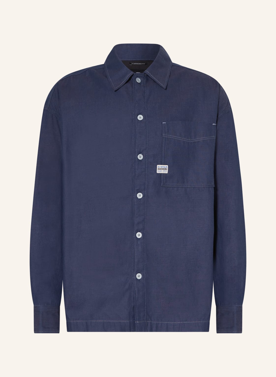 G-Star Raw Jeans-Overshirt blau von G-Star Raw