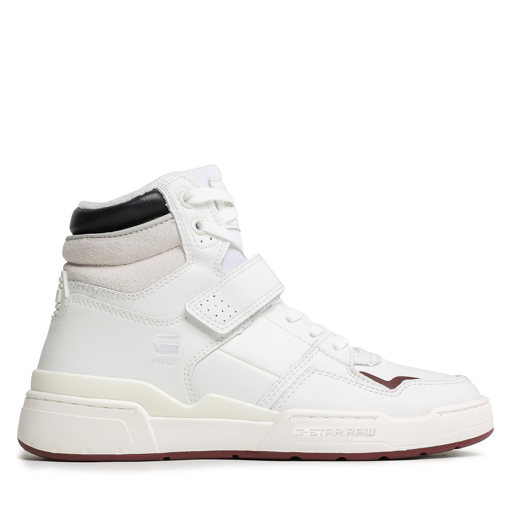 Sneakers G-Star Raw Attacc Mid Lea W 2211 40708 White 1000 von G-Star Raw