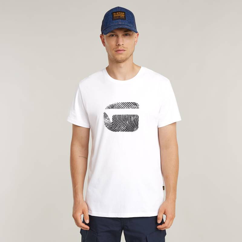 G-STAR T-Shirt »Finger Print Burger«, mit Grafikprint von G-Star