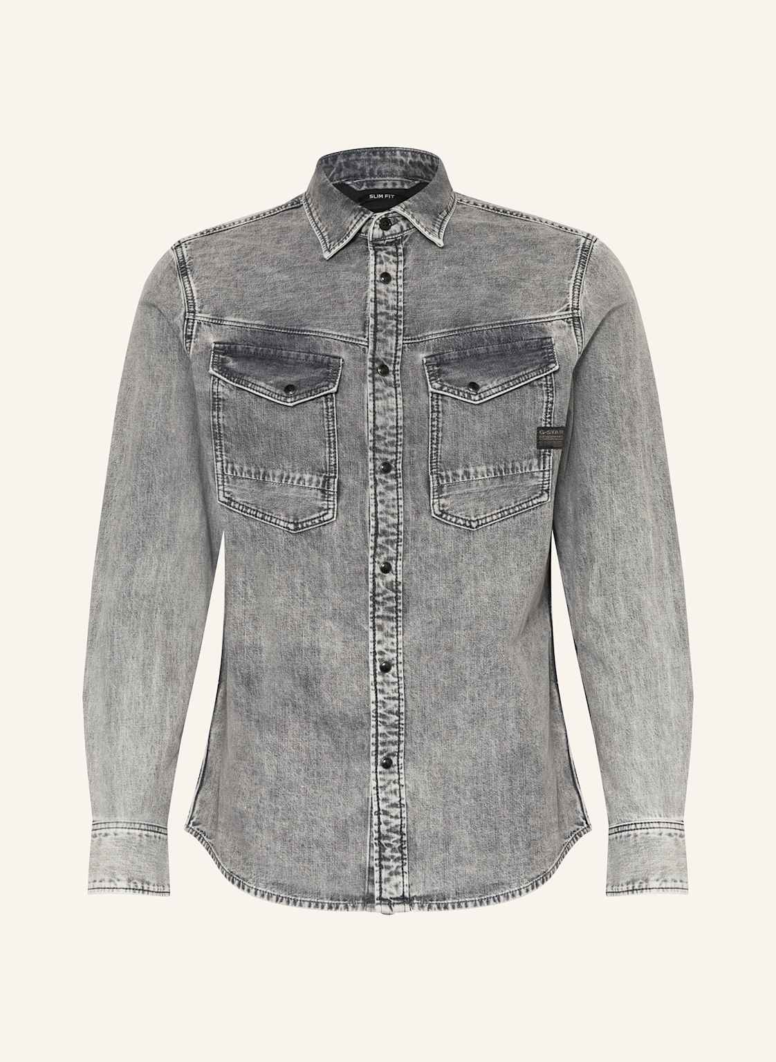 G-Star Overshirt In Jeansoptik grau G-Star Overshirt In Jeansoptik grau von G-Star