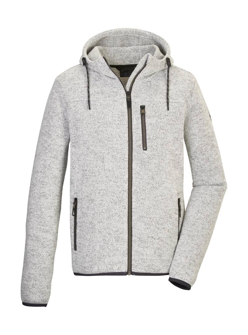 G.I.G.A. DX by killtec Fleecejacke »GW 54 MN KNTFLC JCKT«, Strickfleecejacke mit Kapuze, recyceltem Material, Zipper-Taschen von G.I.G.A. DX by killtec