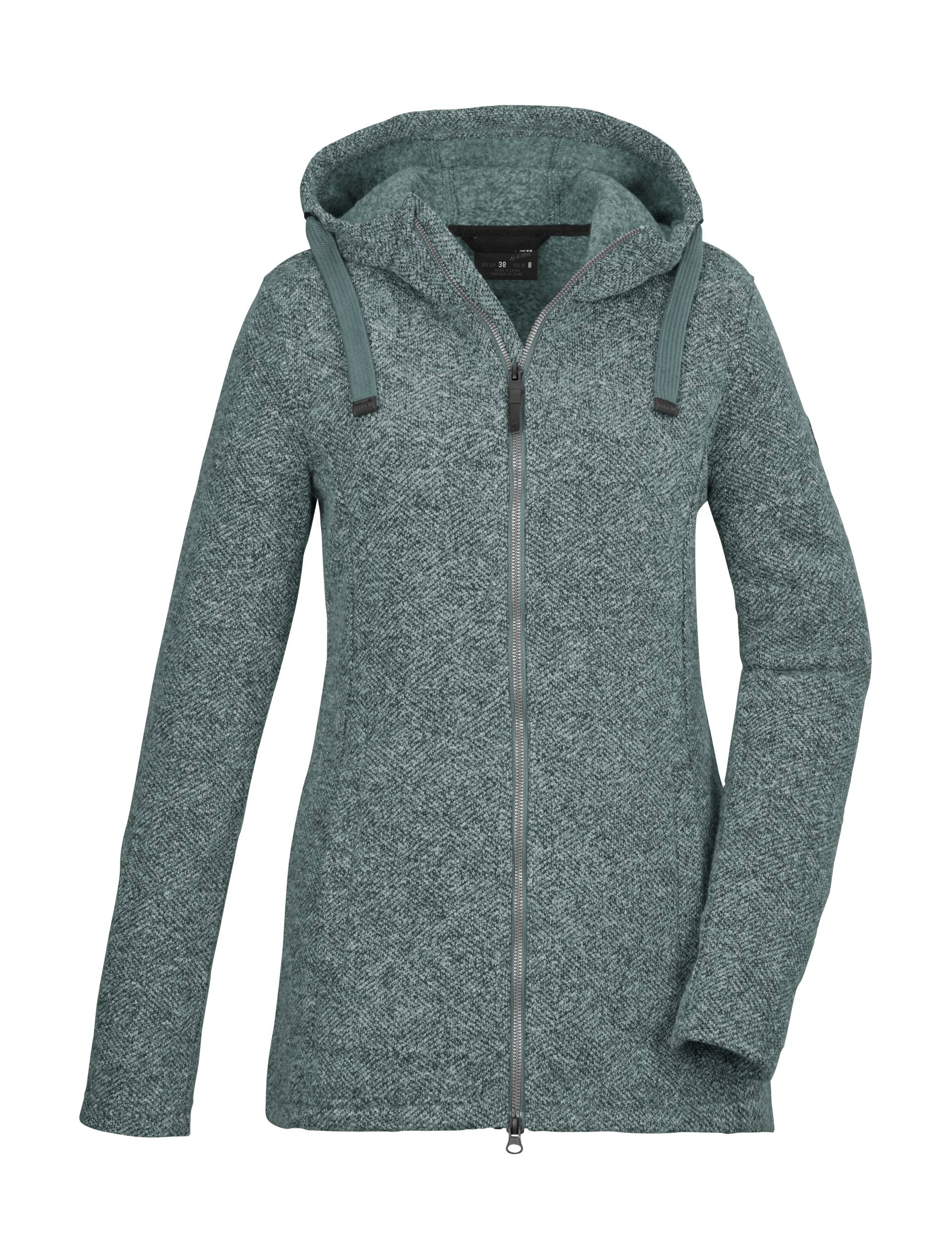 G.I.G.A. DX by killtec Fleecejacke »GW 72 WMN KNTFLC JCKT«, Strickfleecejacke mit Kapuze, recyceltem Material, 2-Wege-Reissverschluss G.I.G.A. DX by killtec Fleecejacke »GW 72 WMN KNTFLC JCKT«, Strickfleecejacke mit Kapuze, recyceltem Material, 2-Wege-Reissverschluss von G.I.G.A. DX by killtec