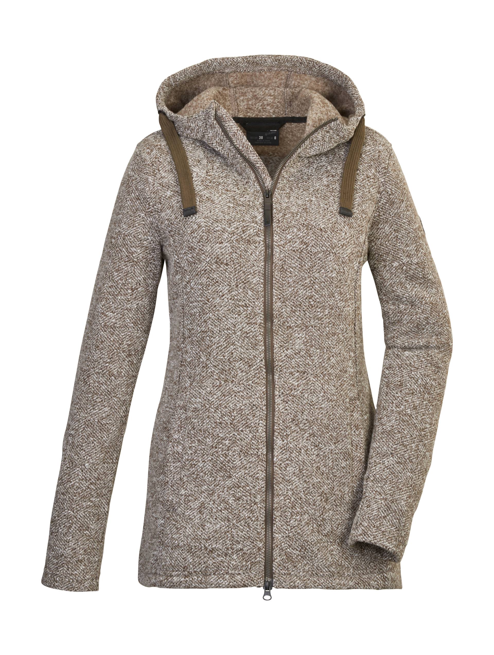 G.I.G.A. DX by killtec Fleecejacke »GW 72 WMN KNTFLC JCKT«, Strickfleecejacke mit Kapuze, recyceltem Material, 2-Wege-Reissverschluss G.I.G.A. DX by killtec Fleecejacke »GW 72 WMN KNTFLC JCKT«, Strickfleecejacke mit Kapuze, recyceltem Material, 2-Wege-Reissverschluss von G.I.G.A. DX by killtec