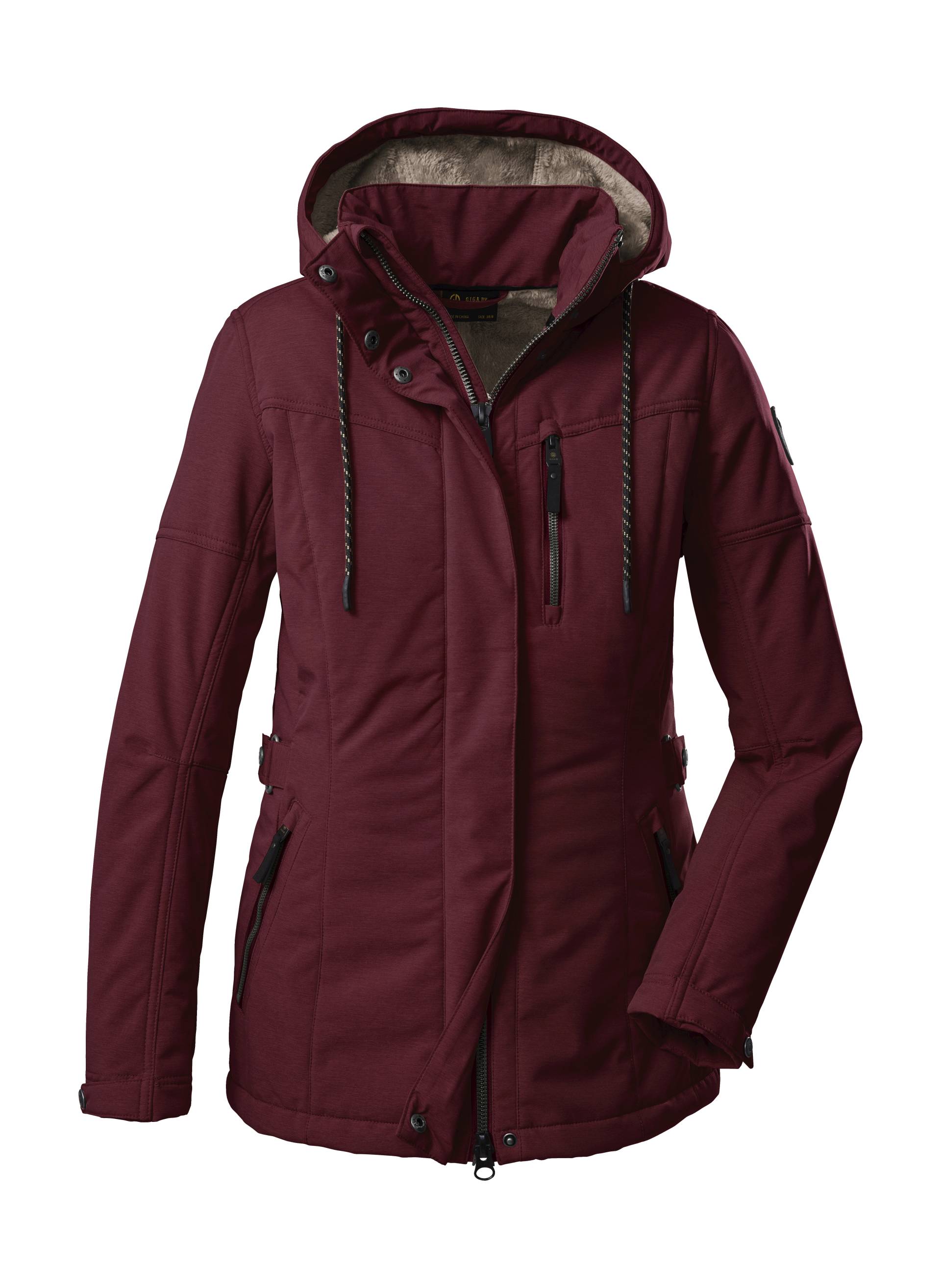 G.I.G.A. DX by killtec Softshelljacke »GW 26 WMN SFTSHLL JCKT«, Wasser- und windabweisende Softshelljacke mit abnehmbarer Kapuze von G.I.G.A. DX by killtec