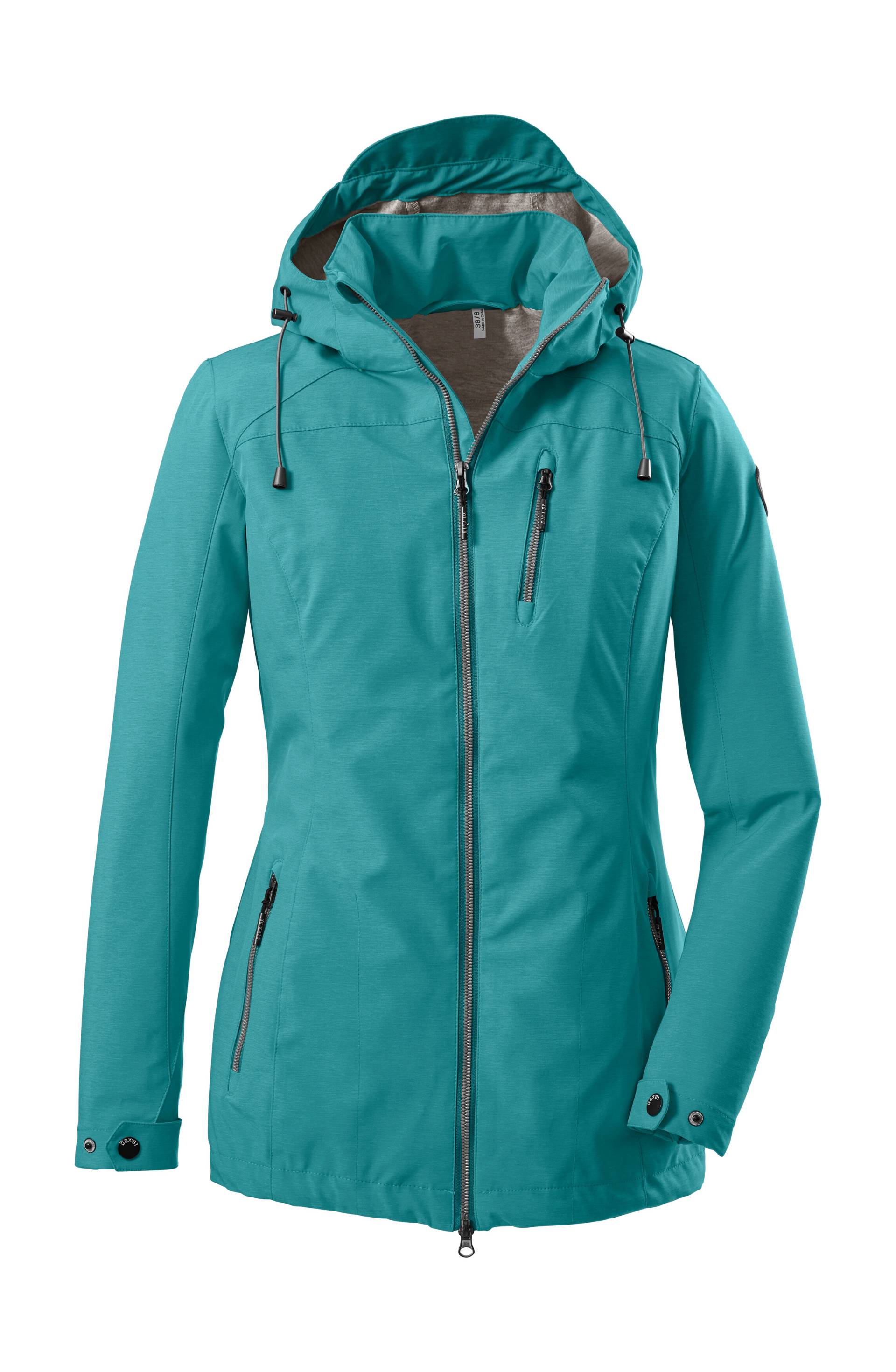 G.I.G.A. DX by killtec Softshelljacke »Solena«, Wasserabweisend, abnehmbare Kapuze, verstellbare Bündchen, nachhaltig G.I.G.A. DX by killtec Softshelljacke »Solena«, Wasserabweisend, abnehmbare Kapuze, verstellbare Bündchen, nachhaltig von G.I.G.A. DX by killtec