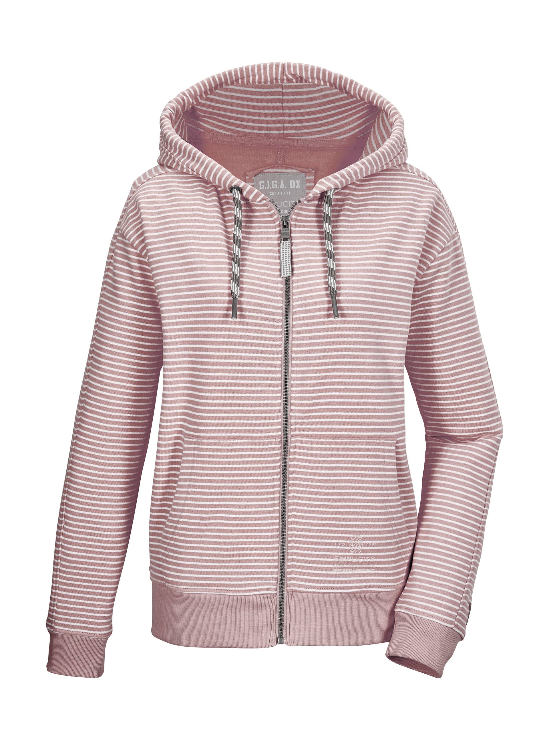 G.I.G.A. DX by killtec Sweatjacke »GS 42 WMN SWT JCKT GOTS«, GOTS-Bio-Baumwolle, weich, maritim, Kordelzüge, Känguru-Tasche G.I.G.A. DX by killtec Sweatjacke »GS 42 WMN SWT JCKT GOTS«, GOTS-Bio-Baumwolle, weich, maritim, Kordelzüge, Känguru-Tasche von G.I.G.A. DX by killtec