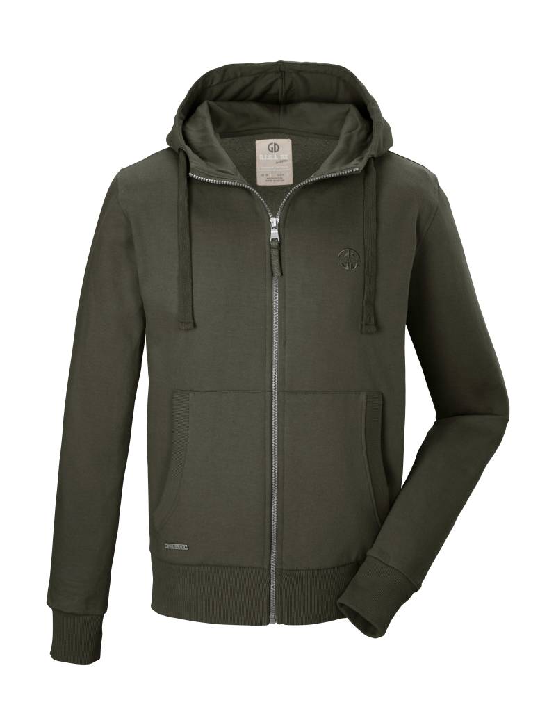 G.I.G.A. DX by killtec Sweatjacke »GS 8 MN SWT JCKT GOTS«, GOTS-zertifizierte Bio-Baumwolle, Carbon-Finish, lässiger Look von G.I.G.A. DX by killtec