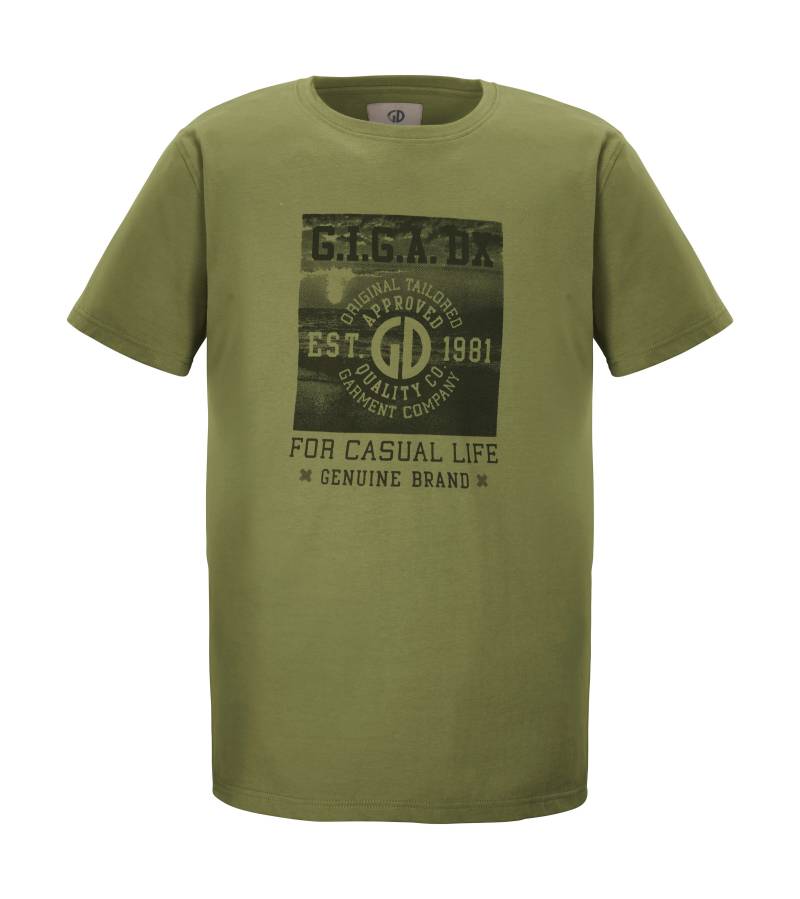 G.I.G.A. DX by killtec T-Shirt »GS 2 MN TSHRT GOTS«, GOTS-zertifiziertes Bio-Baumwollshirt mit grossem Brustprint von G.I.G.A. DX by killtec