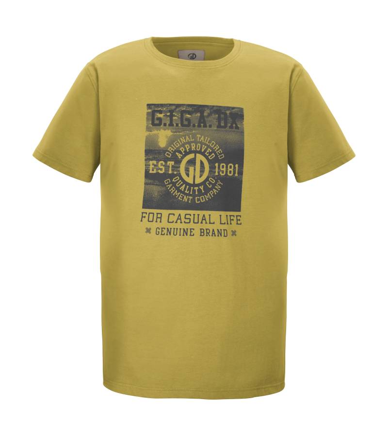 G.I.G.A. DX by killtec T-Shirt »GS 2 MN TSHRT GOTS«, GOTS-zertifiziertes Bio-Baumwollshirt mit grossem Brustprint von G.I.G.A. DX by killtec