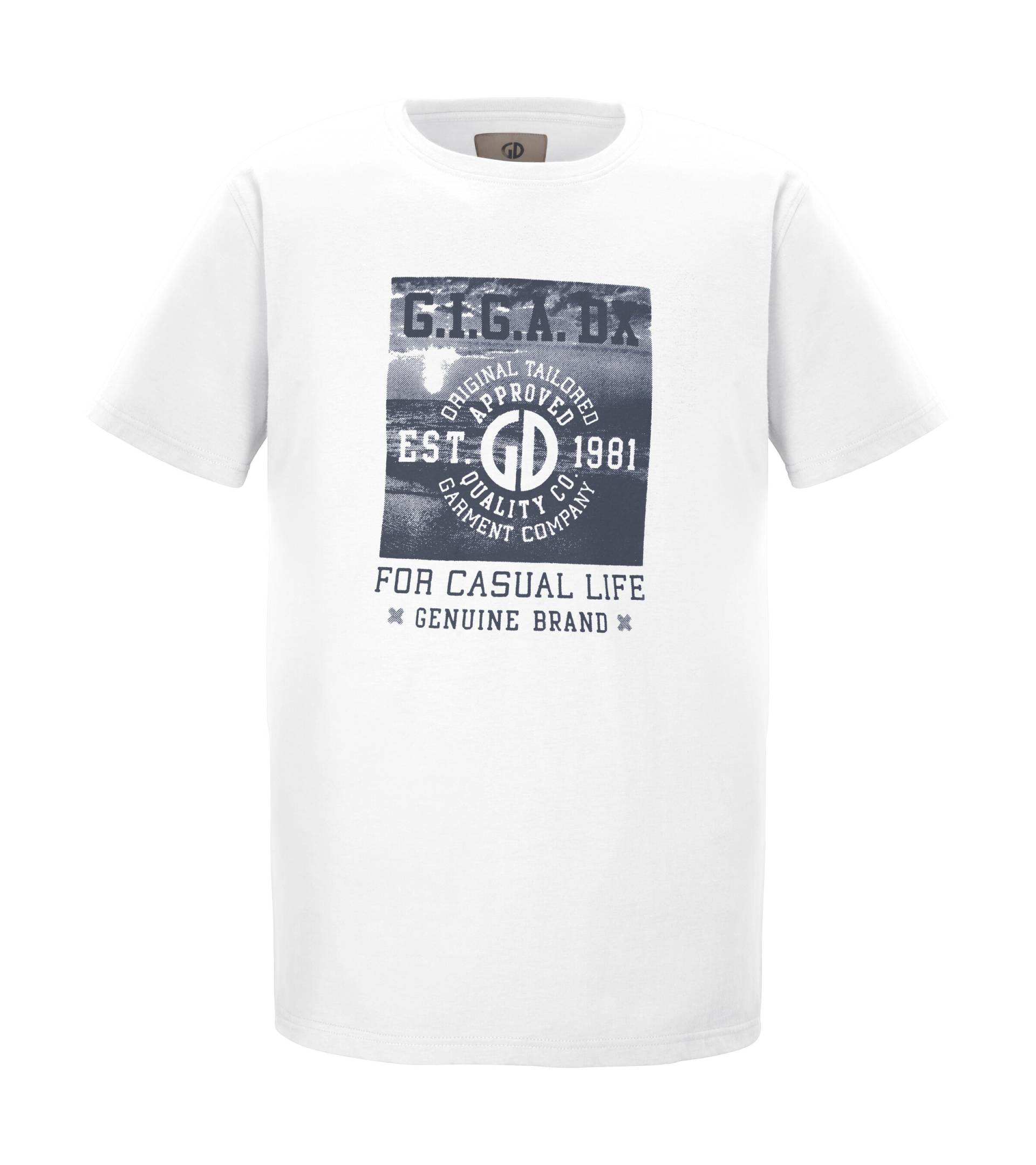 G.I.G.A. DX by killtec T-Shirt »GS 2 MN TSHRT GOTS«, GOTS-zertifiziertes Bio-Baumwollshirt mit grossem Brustprint von G.I.G.A. DX by killtec