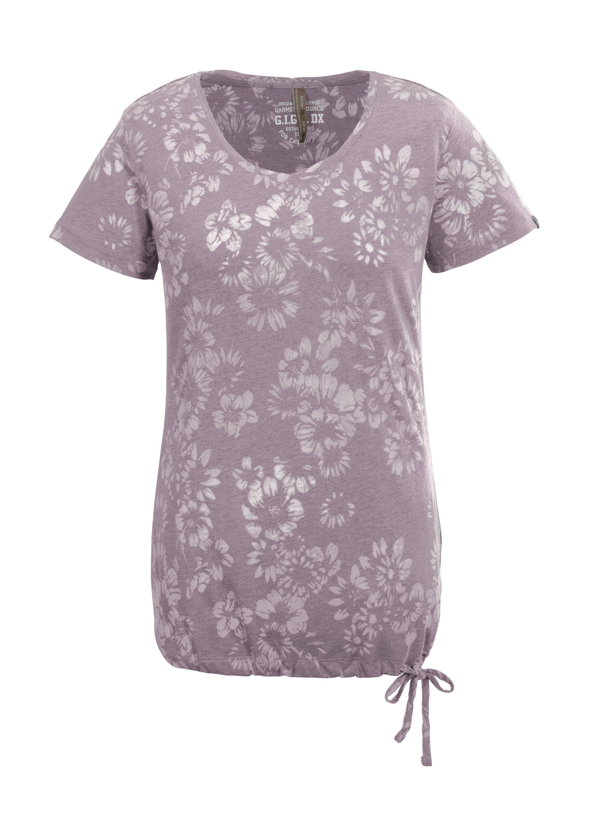 G.I.G.A. DX by killtec T-Shirt »GS 44 WMN TSHRT«, Leichtes Damen T-Shirt mit floralem Print und verstellbarem Saum G.I.G.A. DX by killtec T-Shirt »GS 44 WMN TSHRT«, Leichtes Damen T-Shirt mit floralem Print und verstellbarem Saum von G.I.G.A. DX by killtec