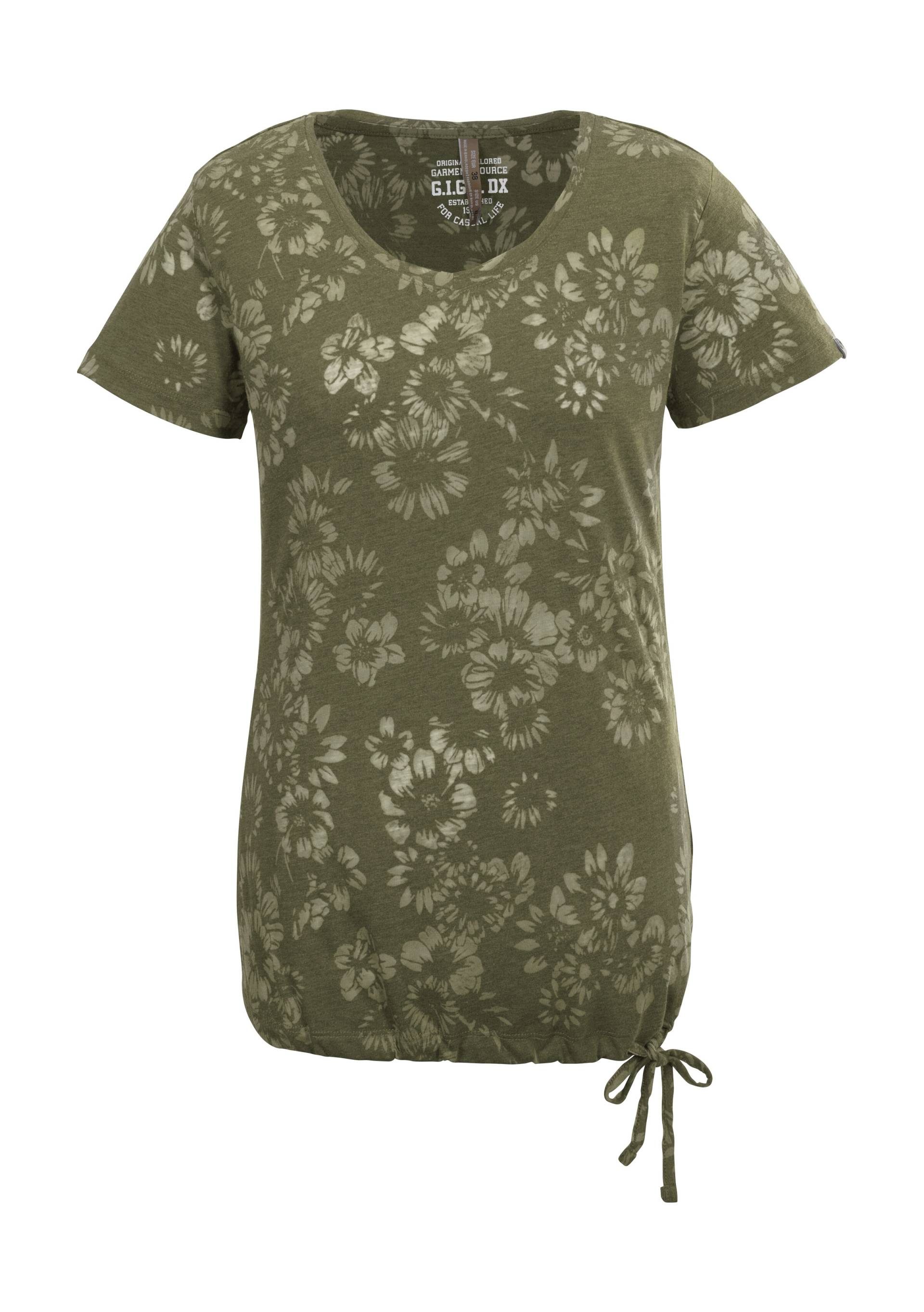 G.I.G.A. DX by killtec T-Shirt »GS 44 WMN TSHRT«, Leichtes Damen T-Shirt mit floralem Print und verstellbarem Saum G.I.G.A. DX by killtec T-Shirt »GS 44 WMN TSHRT«, Leichtes Damen T-Shirt mit floralem Print und verstellbarem Saum von G.I.G.A. DX by killtec
