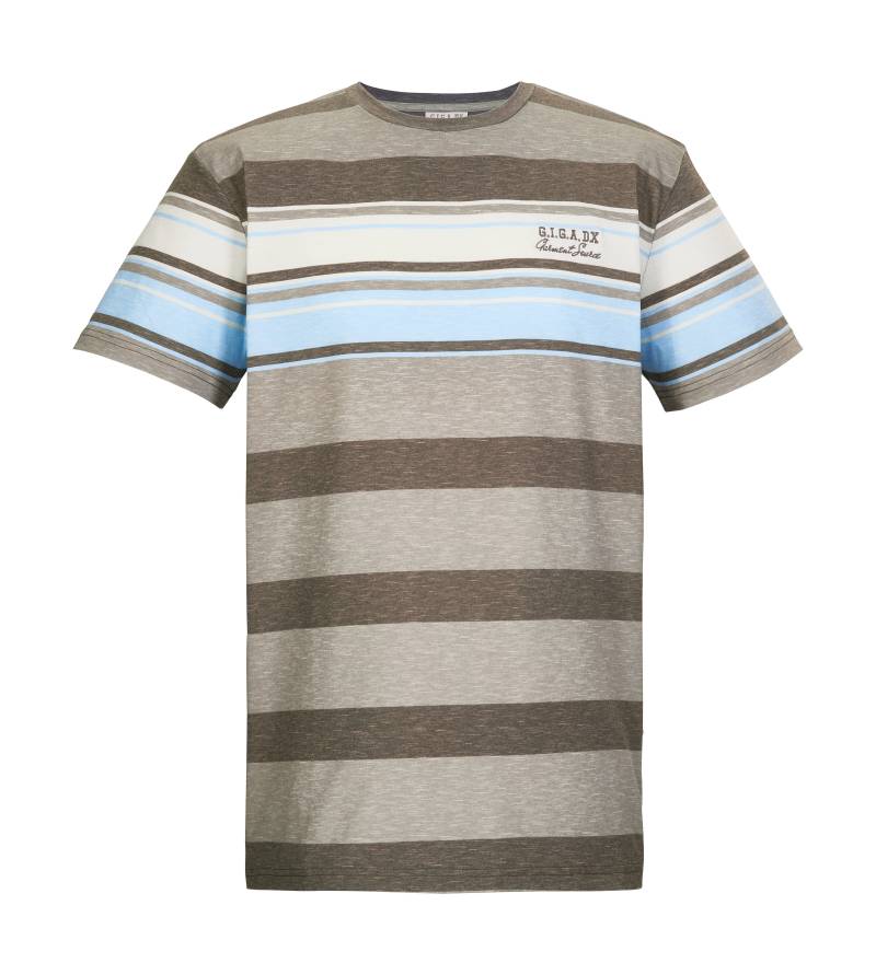 G.I.G.A. DX by killtec T-Shirt »GS 86 MN TSHRT«, leichtes, weiches Material, gestreifte Melange-Optik von G.I.G.A. DX by killtec