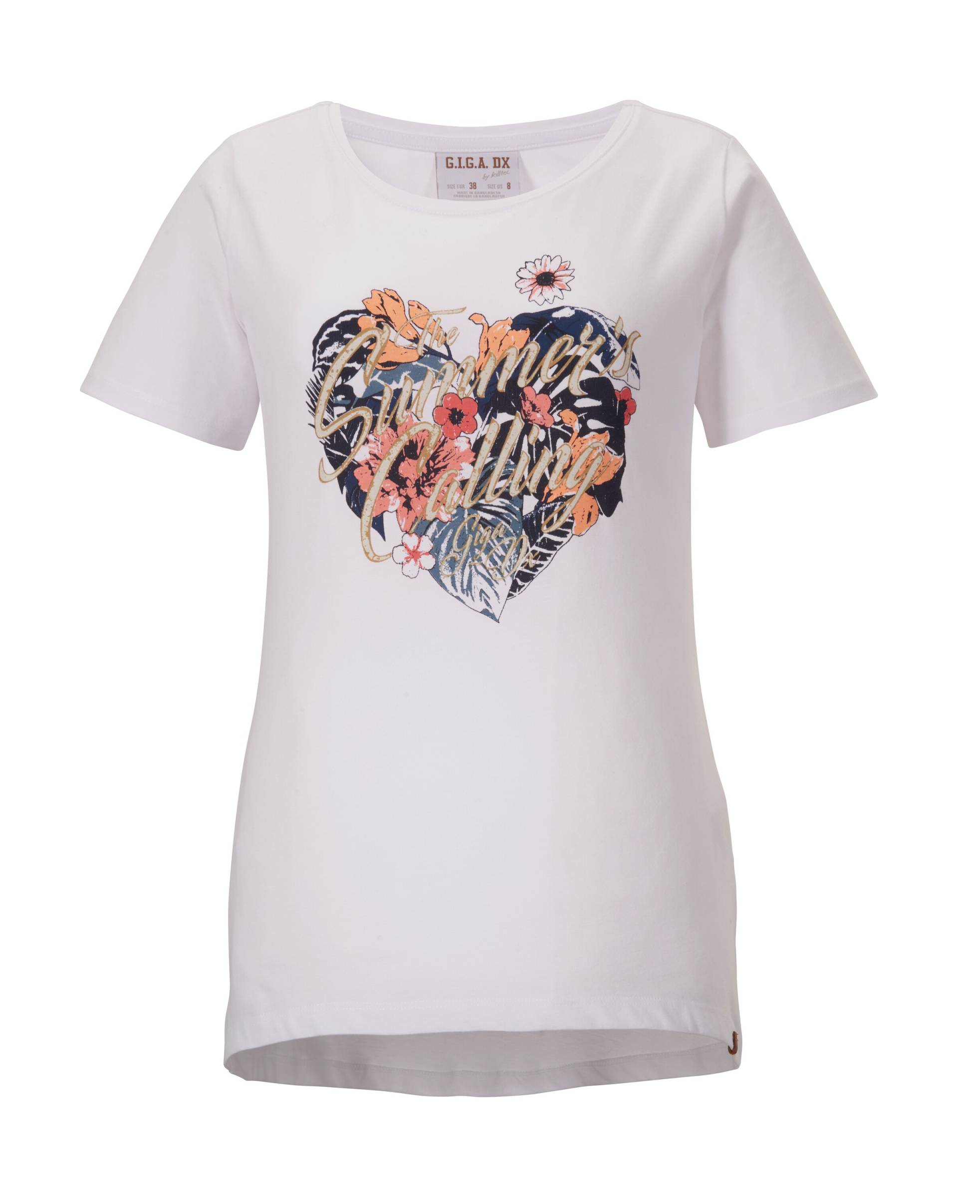 G.I.G.A. DX by killtec T-Shirt »GS 97 WMN TSHRT«, Langgeschnittenes Damen T-Shirt, 100% Baumwolle, sommerlicher Print G.I.G.A. DX by killtec T-Shirt »GS 97 WMN TSHRT«, Langgeschnittenes Damen T-Shirt, 100% Baumwolle, sommerlicher Print von G.I.G.A. DX by killtec
