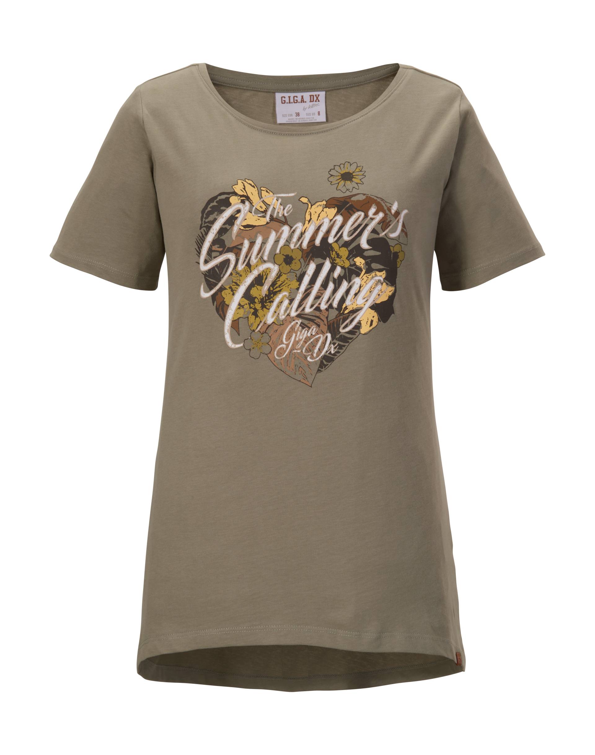 G.I.G.A. DX by killtec T-Shirt »GS 97 WMN TSHRT«, Langgeschnittenes Damen T-Shirt, 100% Baumwolle, sommerlicher Print G.I.G.A. DX by killtec T-Shirt »GS 97 WMN TSHRT«, Langgeschnittenes Damen T-Shirt, 100% Baumwolle, sommerlicher Print von G.I.G.A. DX by killtec