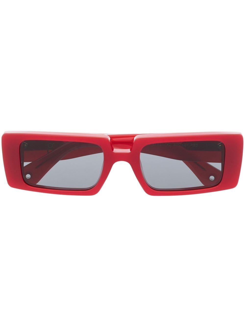 G.O.D Eyewear FOUR tinted square-frame sunglasses - Red von G.O.D Eyewear