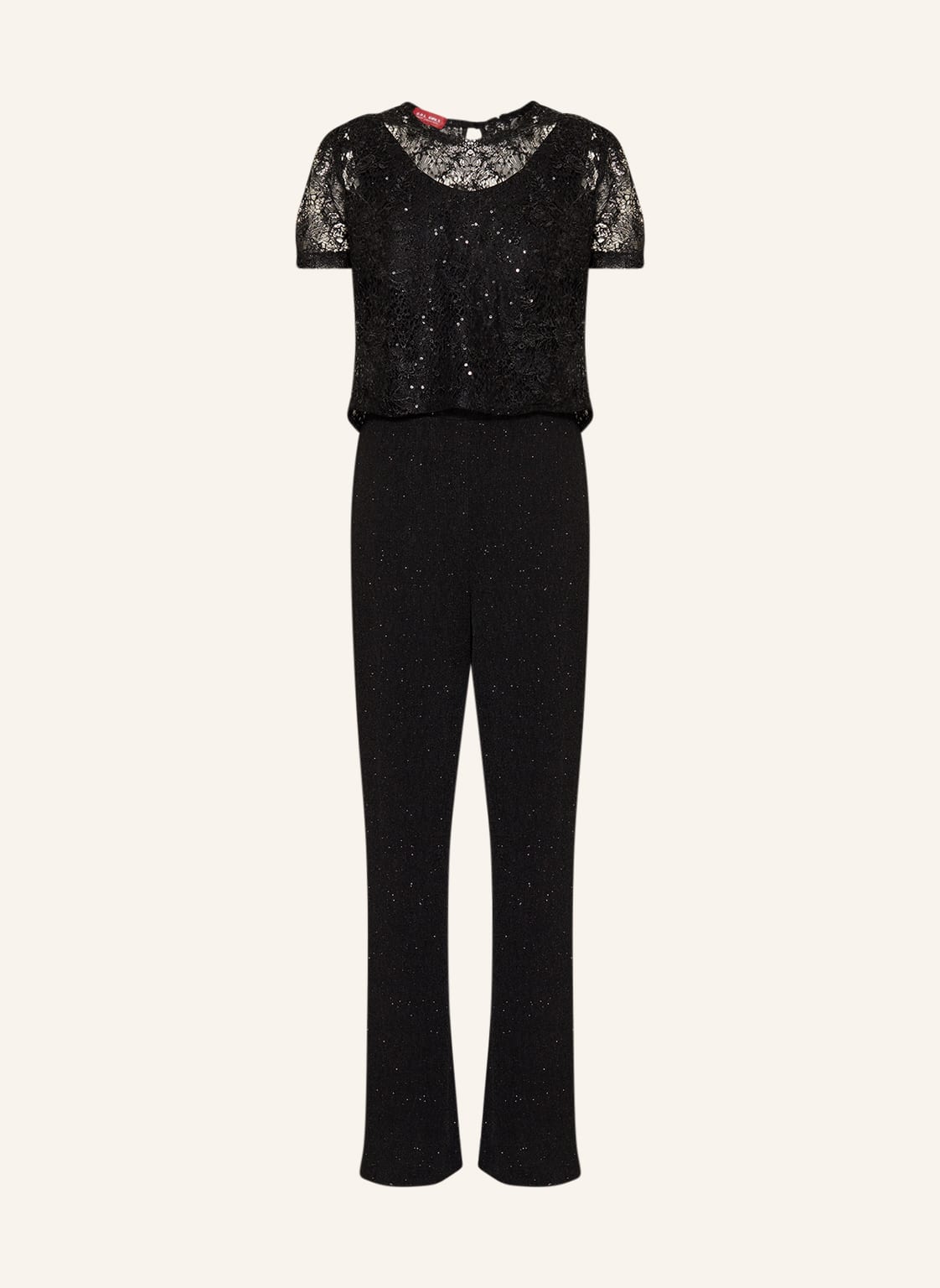 G.O.L. Finest Collection Jumpsuit Mit Pailletten Und Glitzergarn schwarz von G.O.L. FINEST COLLECTION