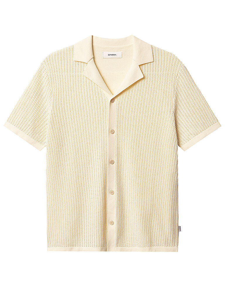 GABBA Hemd Regular Fit GENO RESORT creme | M von GABBA