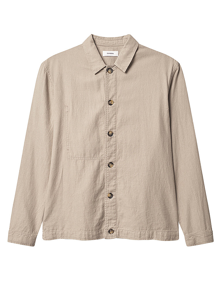 GABBA Overshirt PETER LINO beige | XL von GABBA