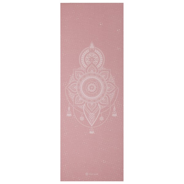 GAIAM - 5 mm Classic Printed Yoga Mat Gr 61 x 173 x 0,5 cm rosa von GAIAM