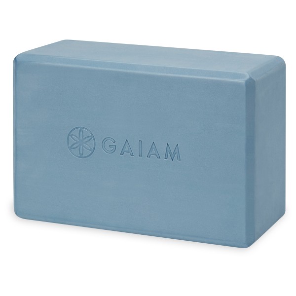 GAIAM - Block - Yogablock Gr 22,9 x 15,2 x 10,1 cm blau von GAIAM