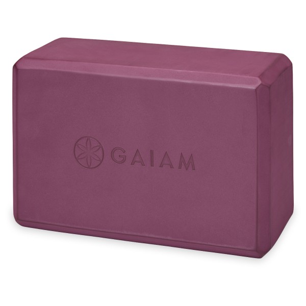 GAIAM - Block - Yogablock Gr 22,9 x 15,2 x 10,1 cm blau von GAIAM