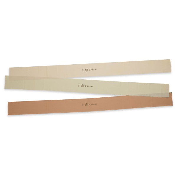 GAIAM - Flat Bands 3-Pack - Fitnessband neutrals von GAIAM