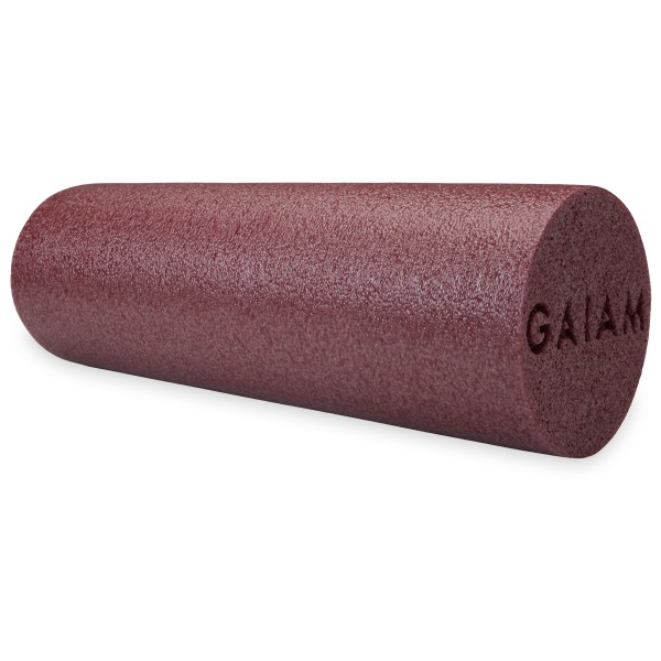 GAIAM - Foam Roller - Faszienrolle Gr 47,5 x 15,2 cm subtle berry von GAIAM