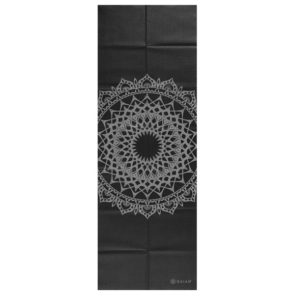 GAIAM - Foldable Performance Yoga Mat 2 mm - Yogamatte Gr 61 x 173 x 0,2 cm lila;schwarz/grau von GAIAM
