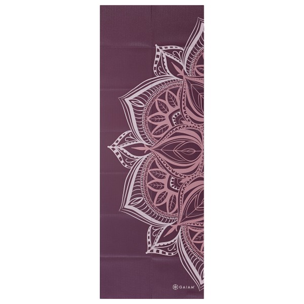 GAIAM - Foldable Performance Yoga Mat 2 mm - Yogamatte Gr 61 x 173 x 0,2 cm lila von GAIAM
