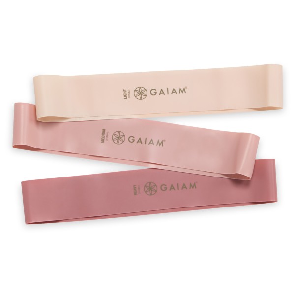 GAIAM - Mini Loop Bands 3-Pack - Fitnessband berry von GAIAM