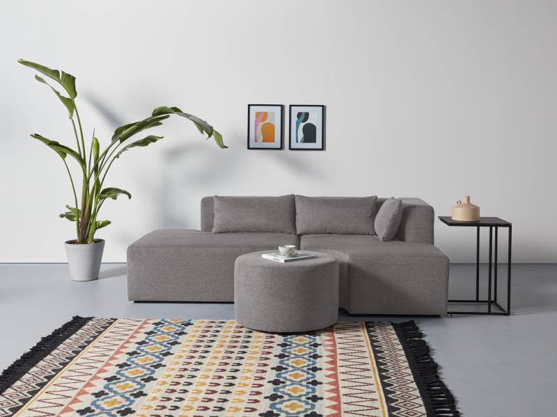 Leonique Ecksofa »Alexane L-Form«, zusammengesetzt aus Modulen, in vielen Bezugsqualitäten und Farben. von Leonique