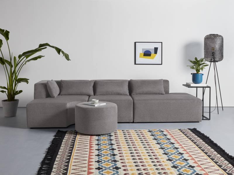 Leonique Ecksofa »Alexane L-Form«, zusammengesetzt aus Modulen, in vielen Bezugsqualitäten und Farben von Leonique