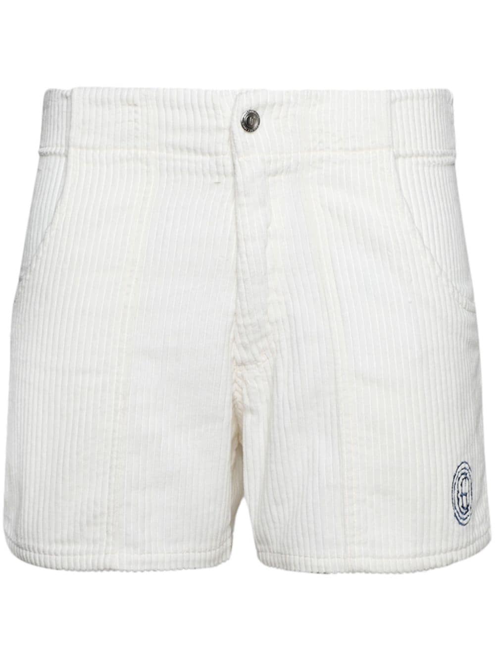 GALLERY DEPT. Surf corduroy shorts - White von GALLERY DEPT.