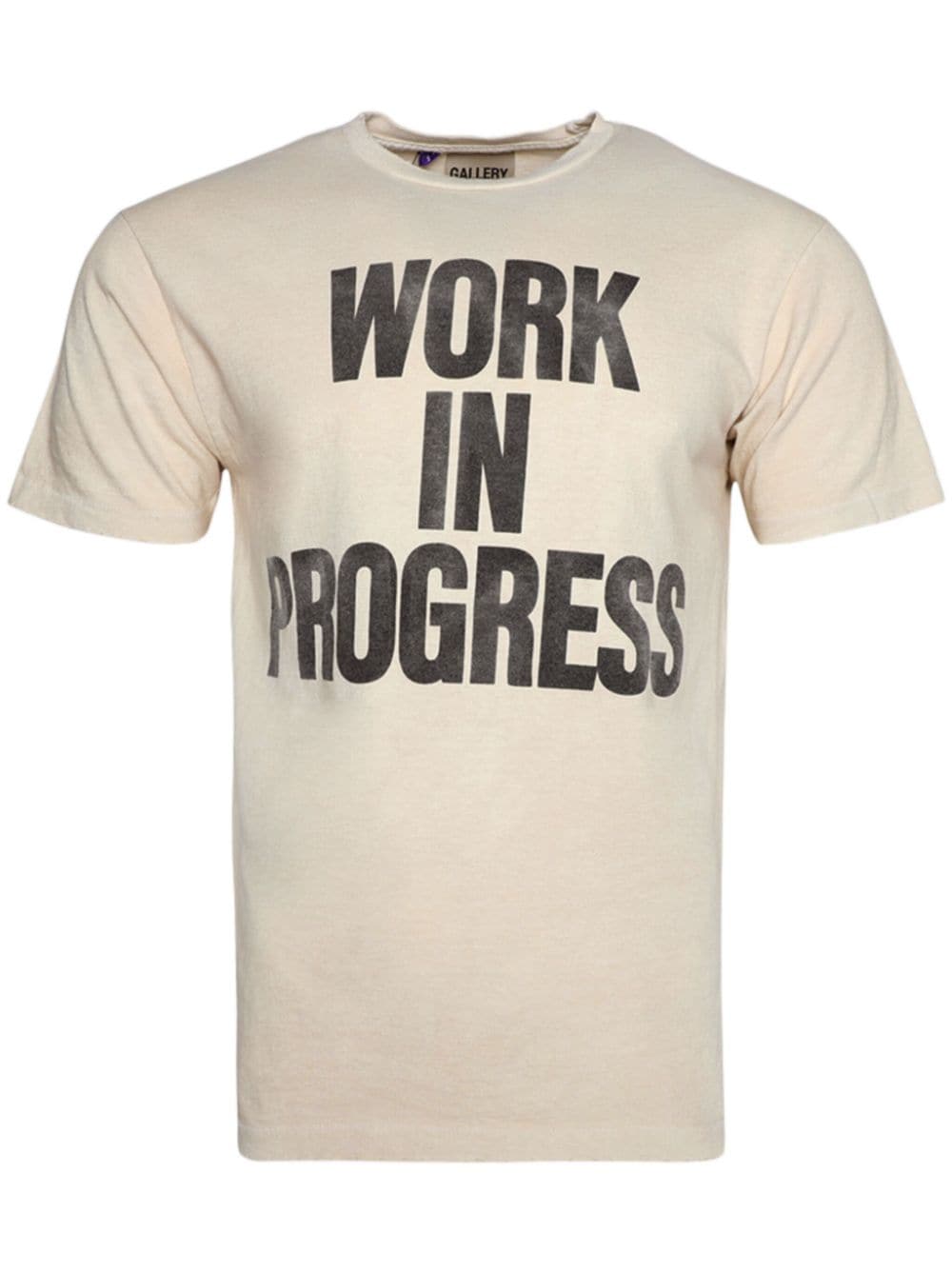 GALLERY DEPT. Work In Progress cotton T-shirt - Neutrals von GALLERY DEPT.