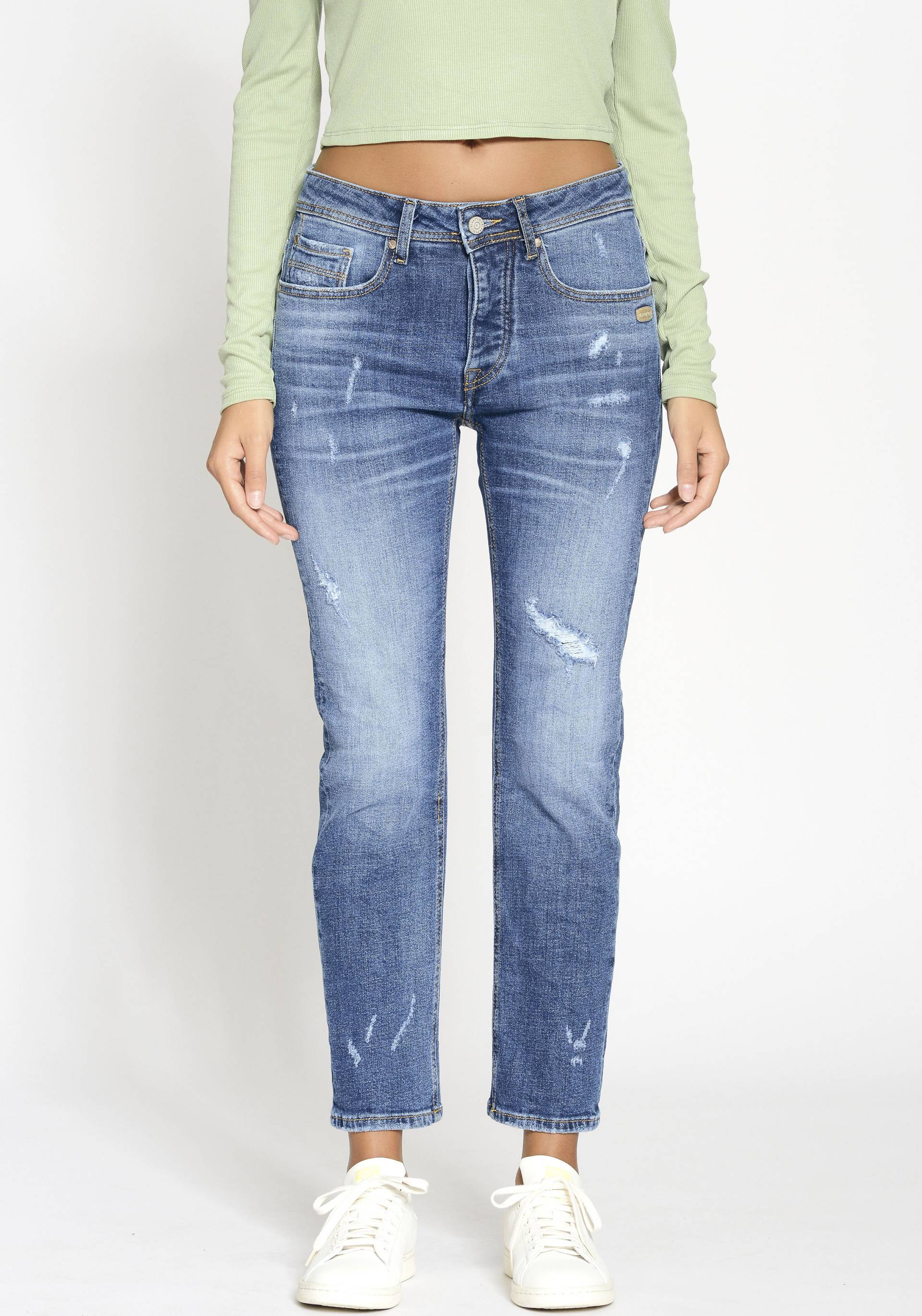 GANG Boyfriend-Jeans »94NICA CROPPED« von GANG