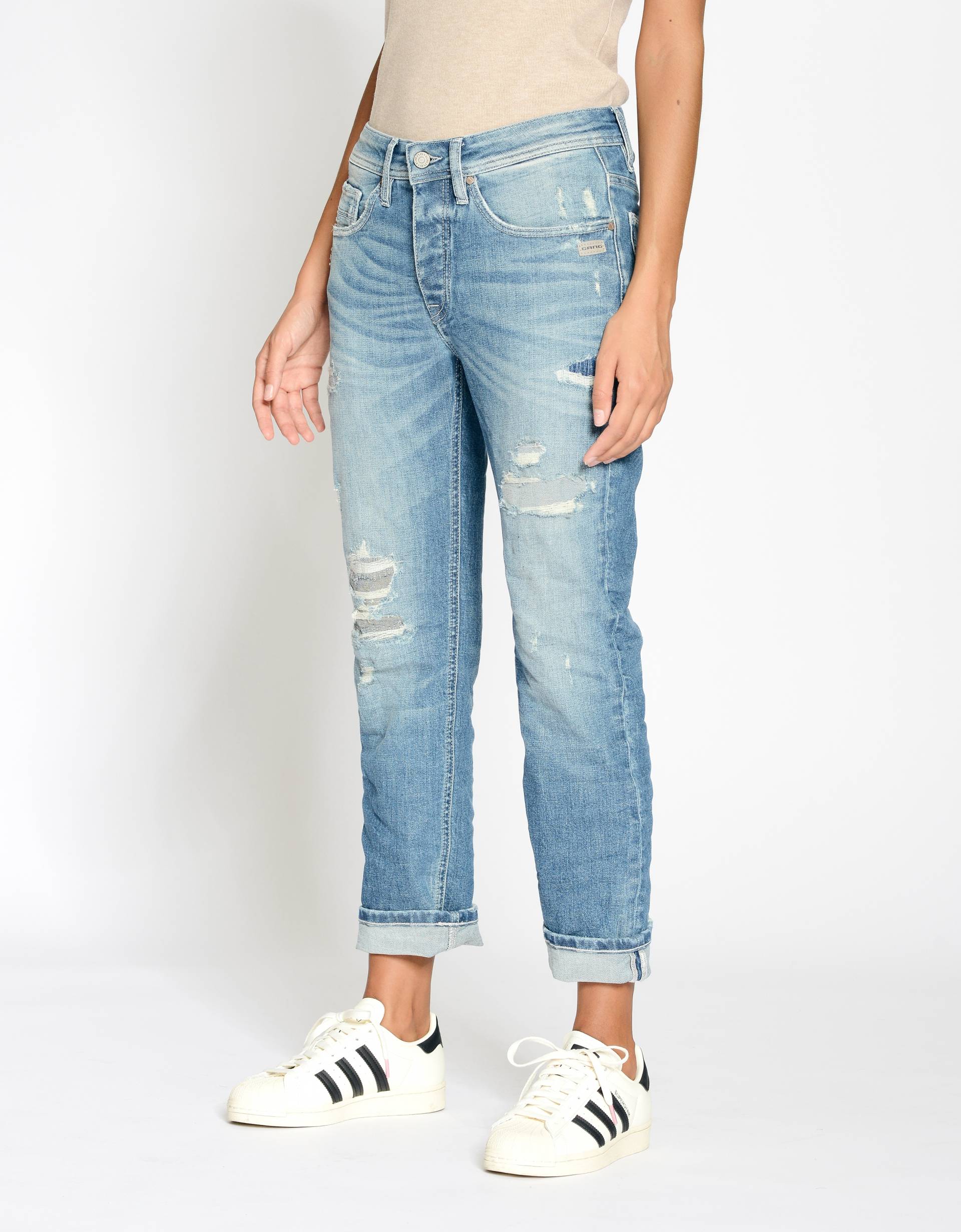 GANG Boyfriend-Jeans »94NICA CROPPED« von GANG