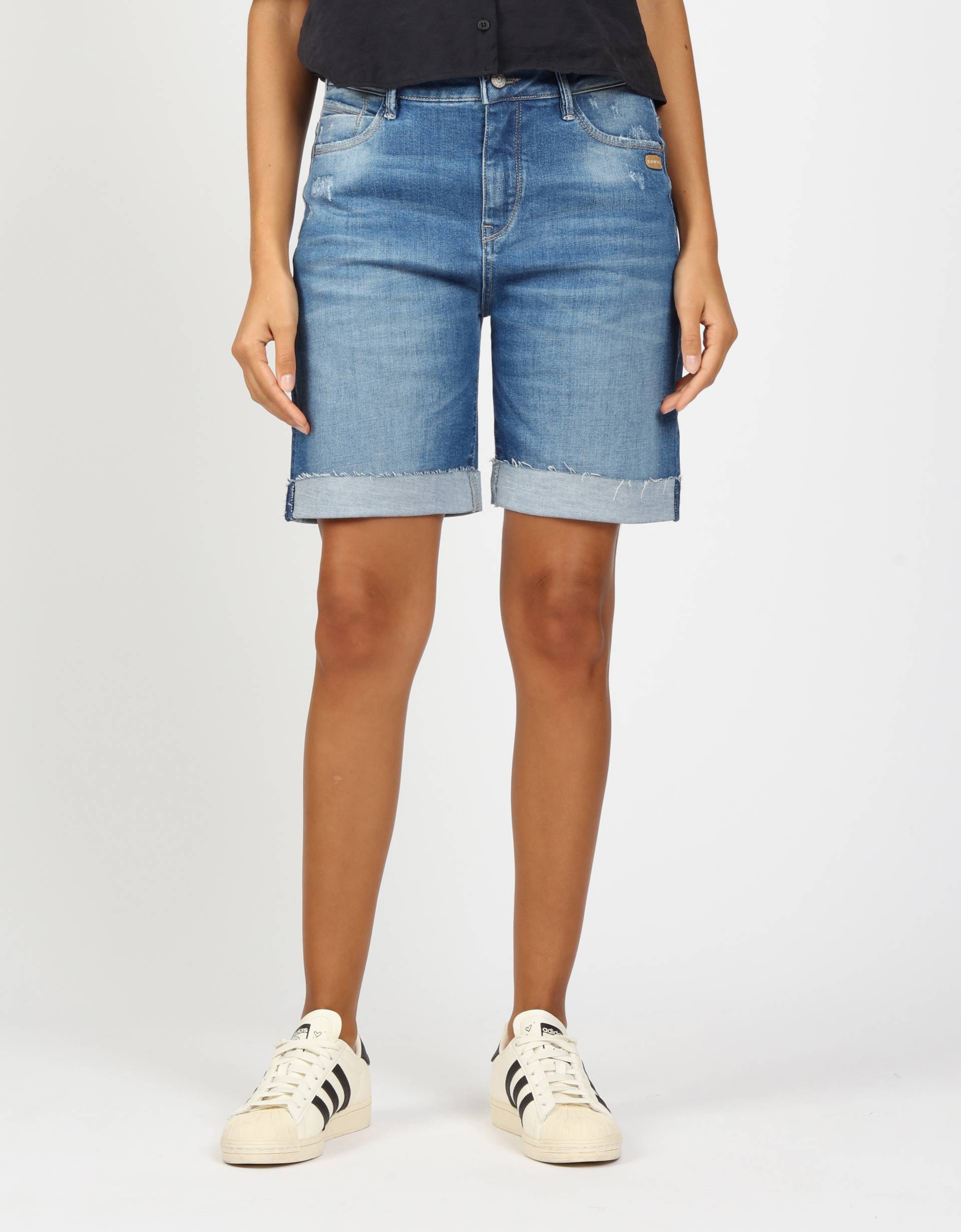 GANG Jeansbermudas »94IDA BERMUDA«, mit gekrempeltem Saum von GANG