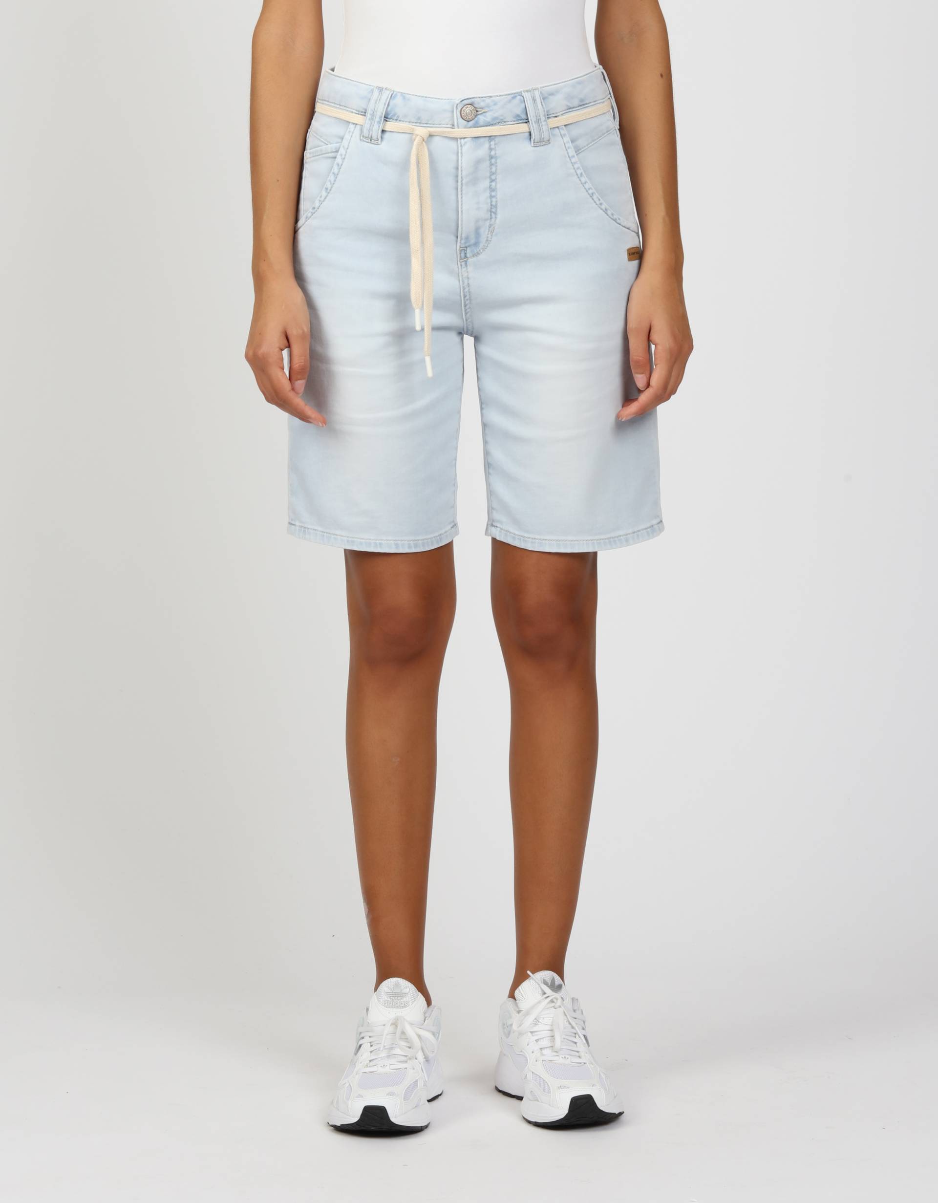 GANG Jeansbermudas »94VIA BERMUDA«, weich fallend von GANG