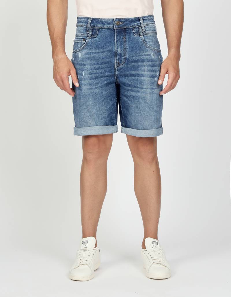 GANG Jeansshorts »94MARCO«, mit Doppelbunddetail von GANG