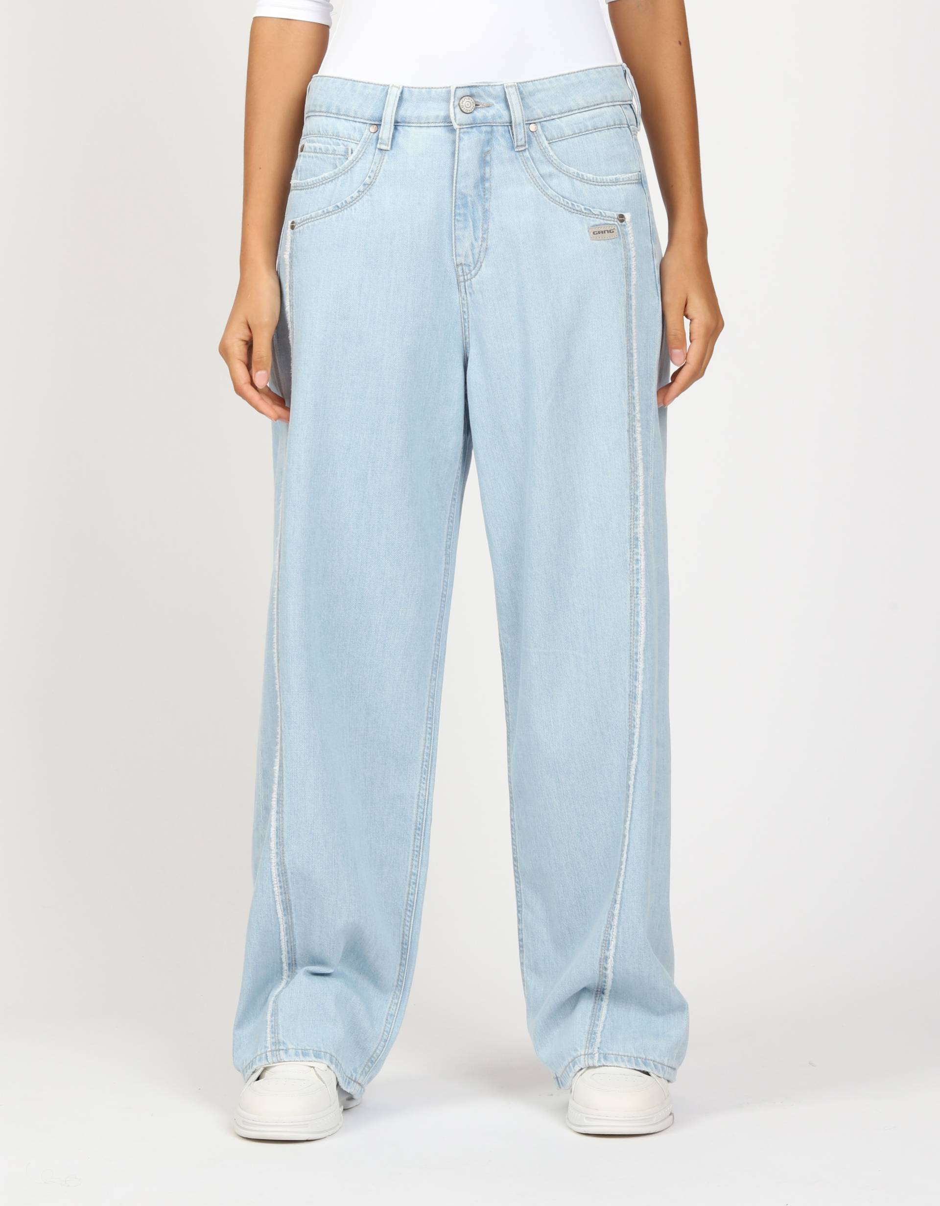 GANG Loose-fit-Jeans »94FANNY«, mit aufwändiger Schnittführung GANG Loose-fit-Jeans »94FANNY«, mit aufwändiger Schnittführung von GANG