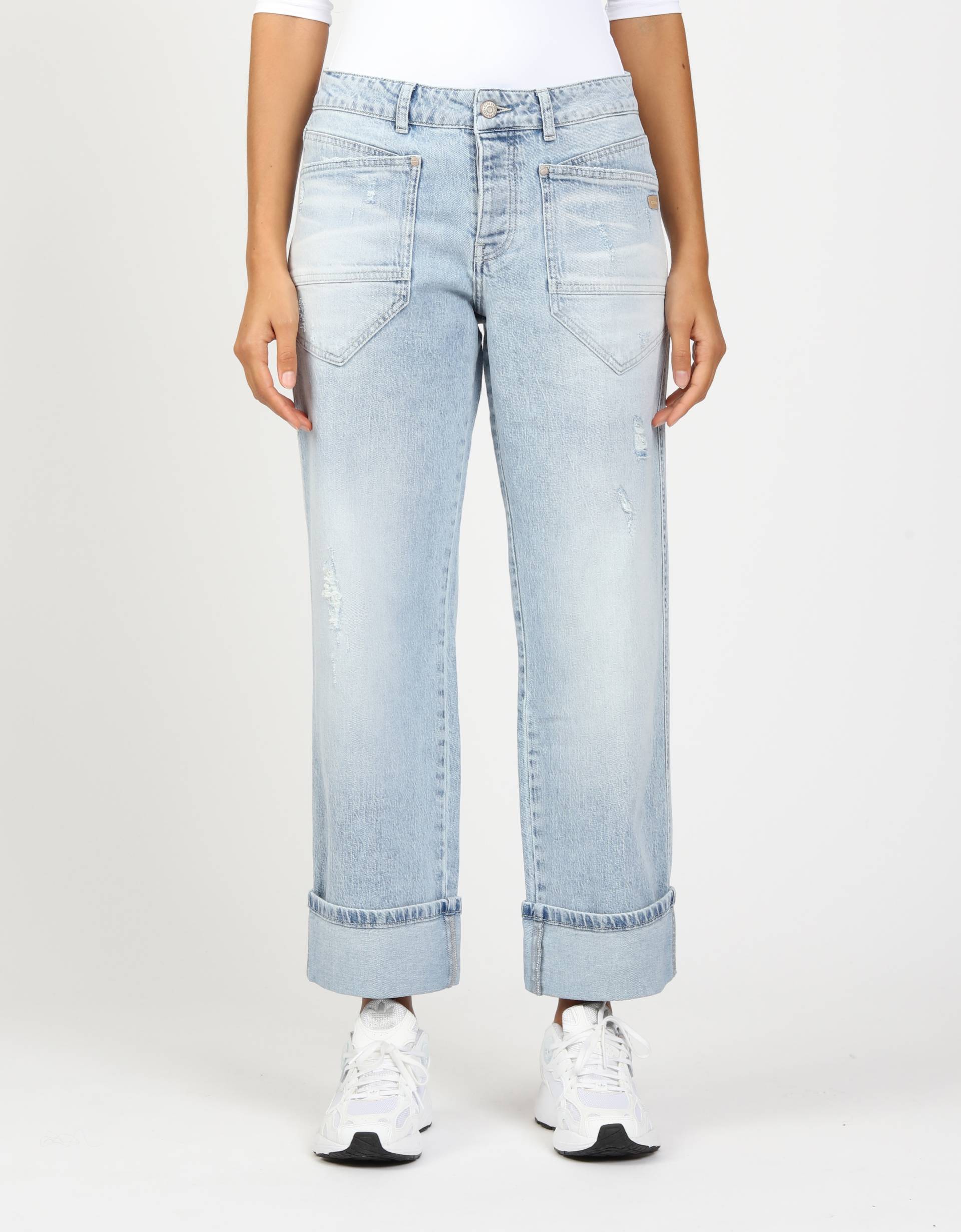 GANG Loose-fit-Jeans »94ROBERTA«, mit übergrossen aufgesetzten Taschen von GANG