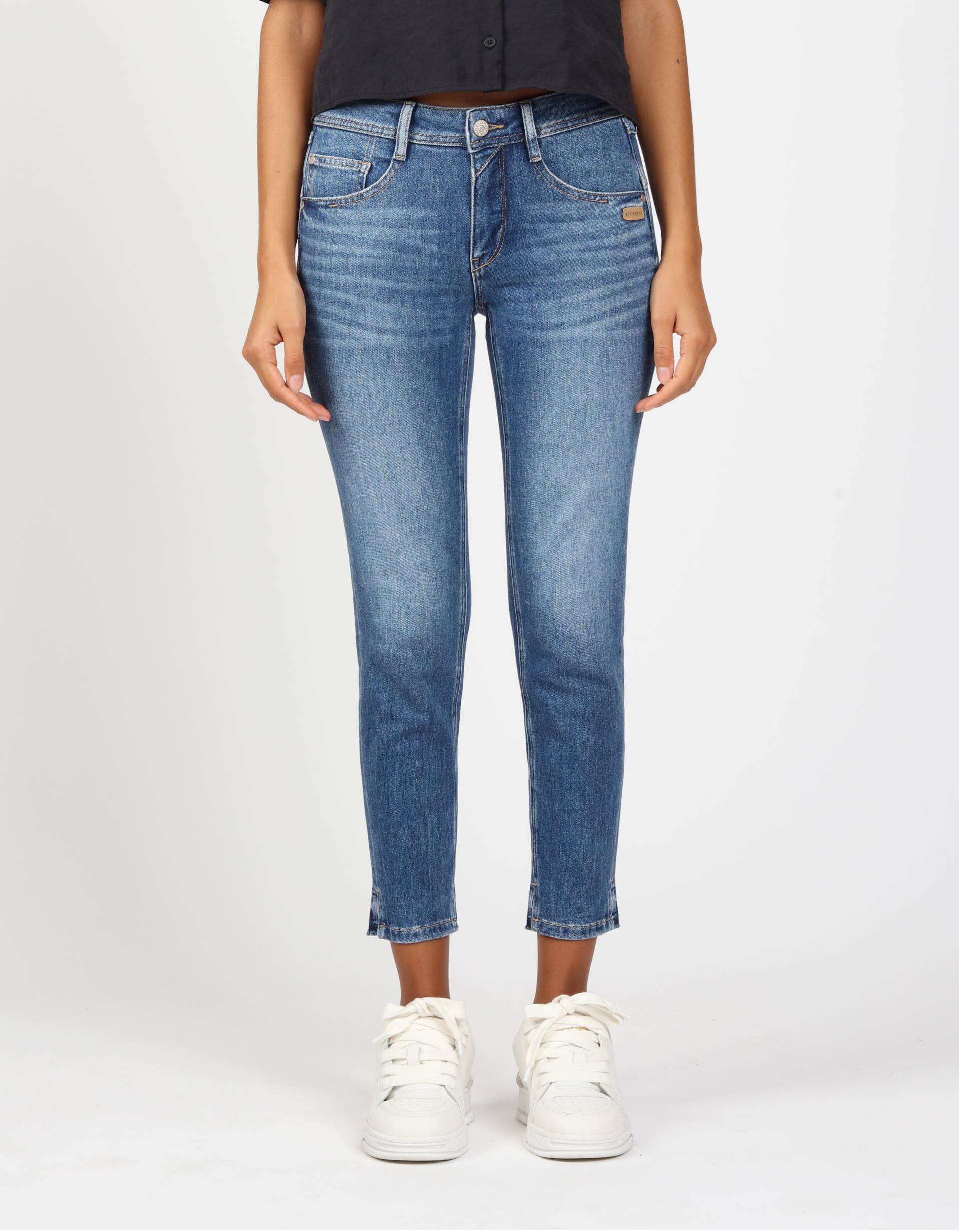 GANG Relax-fit-Jeans »94AMELIE CROPPED«, in 5-Pocket-Style von GANG