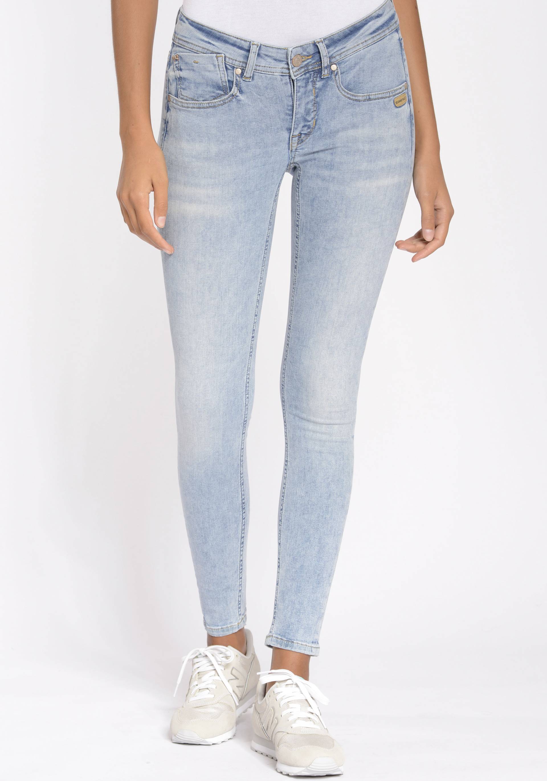 GANG Skinny-fit-Jeans »94FAYE CROPPED«, mit hoher Elastizität und ultimativem Komfort von GANG