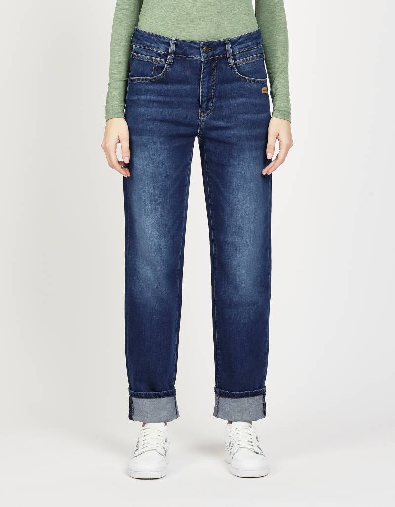 GANG Straight-Jeans »94SOLEY«, exklusives Design ohne Turn-up am Beinabschluss von GANG