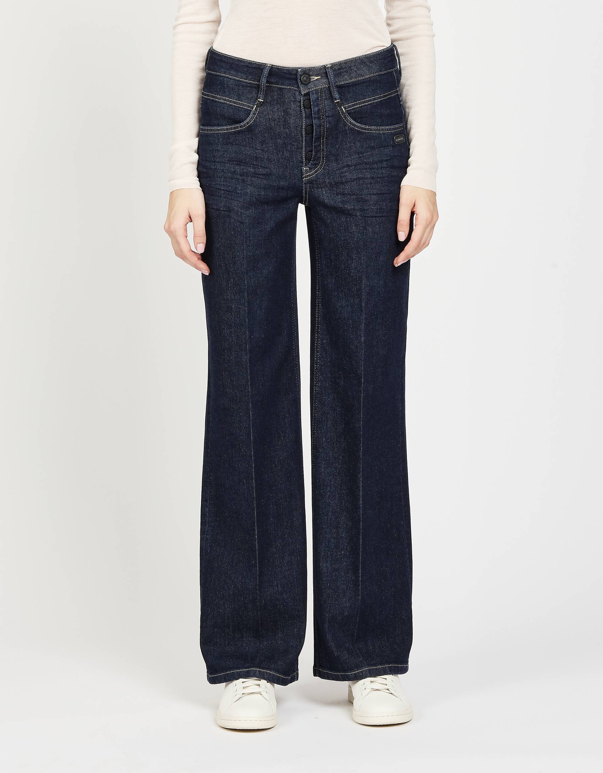 GANG Weite Jeans »94MEDINA WIDE«, mit Knopfverschluss von GANG