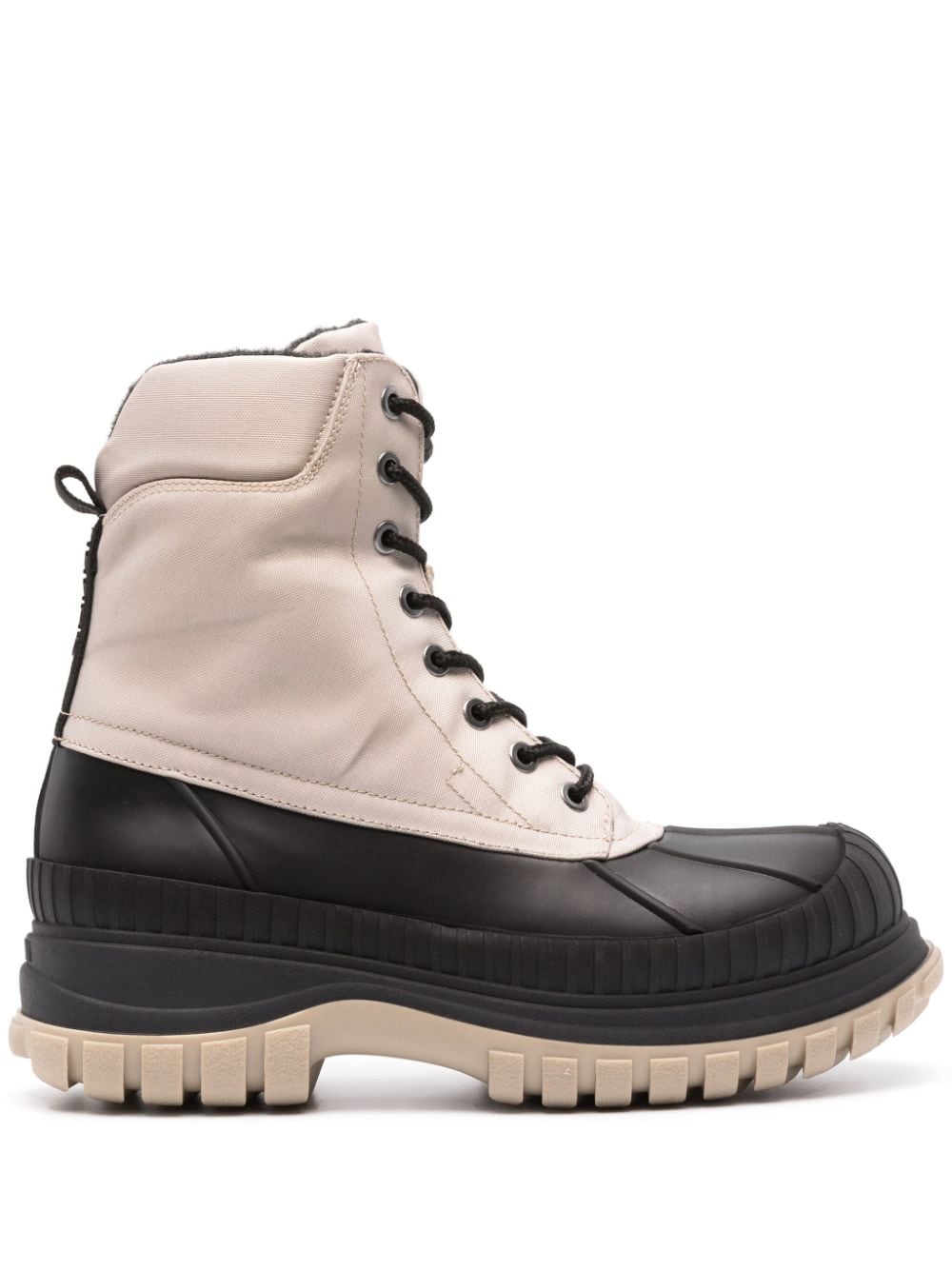 GANNI lace-up snow boots - Neutrals von GANNI